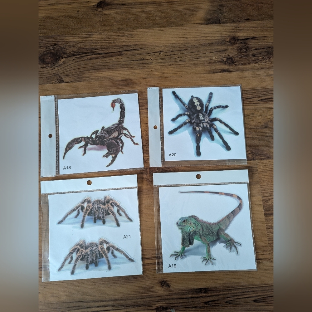 New Set Of 3D Waterproof Decals